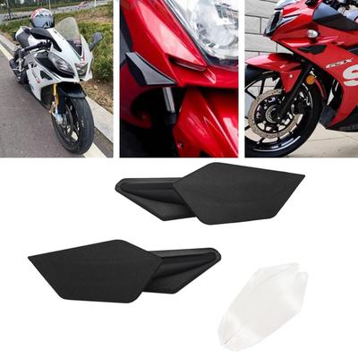 2 τμχ Μοτοσικλέτες Winglets Kit Aerodynamic Wing Spoiler Μοτοσικλέτες γενικής τροποποίησης