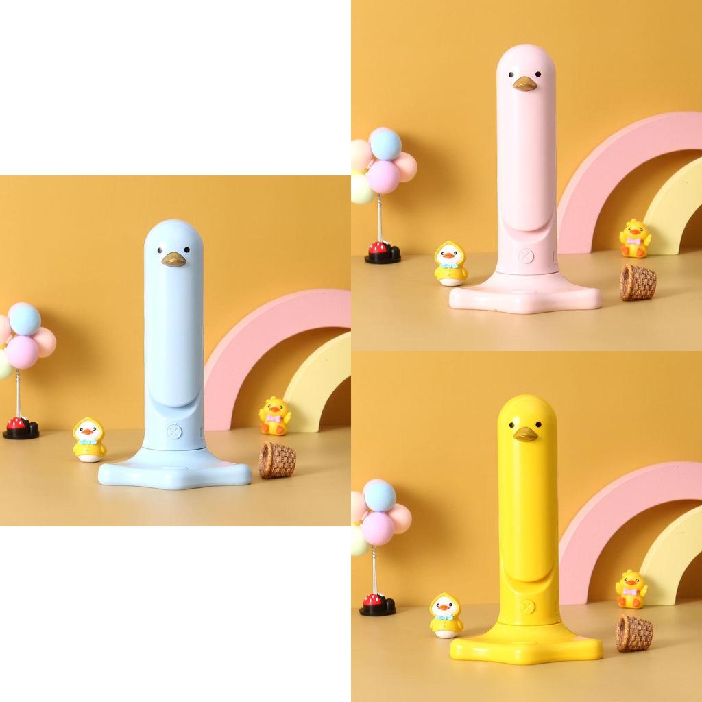 Modern Minimalist Abs Table Lamp With Button Switch Blue Pink Yellow