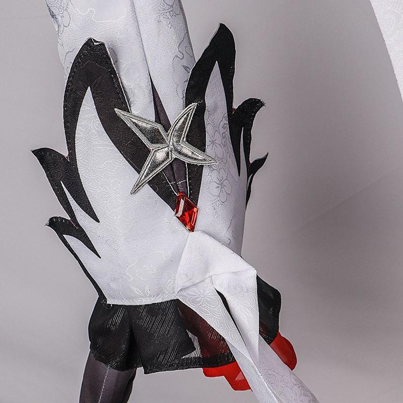 Ysir Arlecchino Cosplay Hra Genshin Impact Kostýmová sada služebníka Halloween Cosplay Dívka