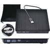 Драйвер USB 3.0 DVD-RW Портативный внешний оптический привод CD DVD RW ROM-плеер для портативного компьютера