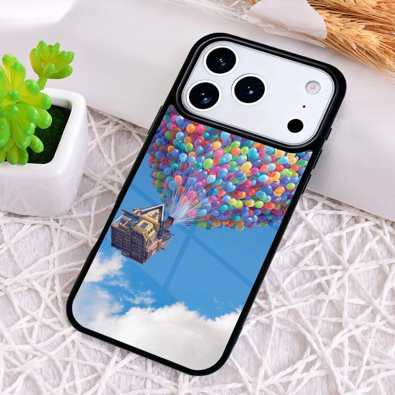 Hot Air Balloon Art Phone Case for iPhone 17 Air 16 15 11 12 14 13 Pro Max Shockproof Cover