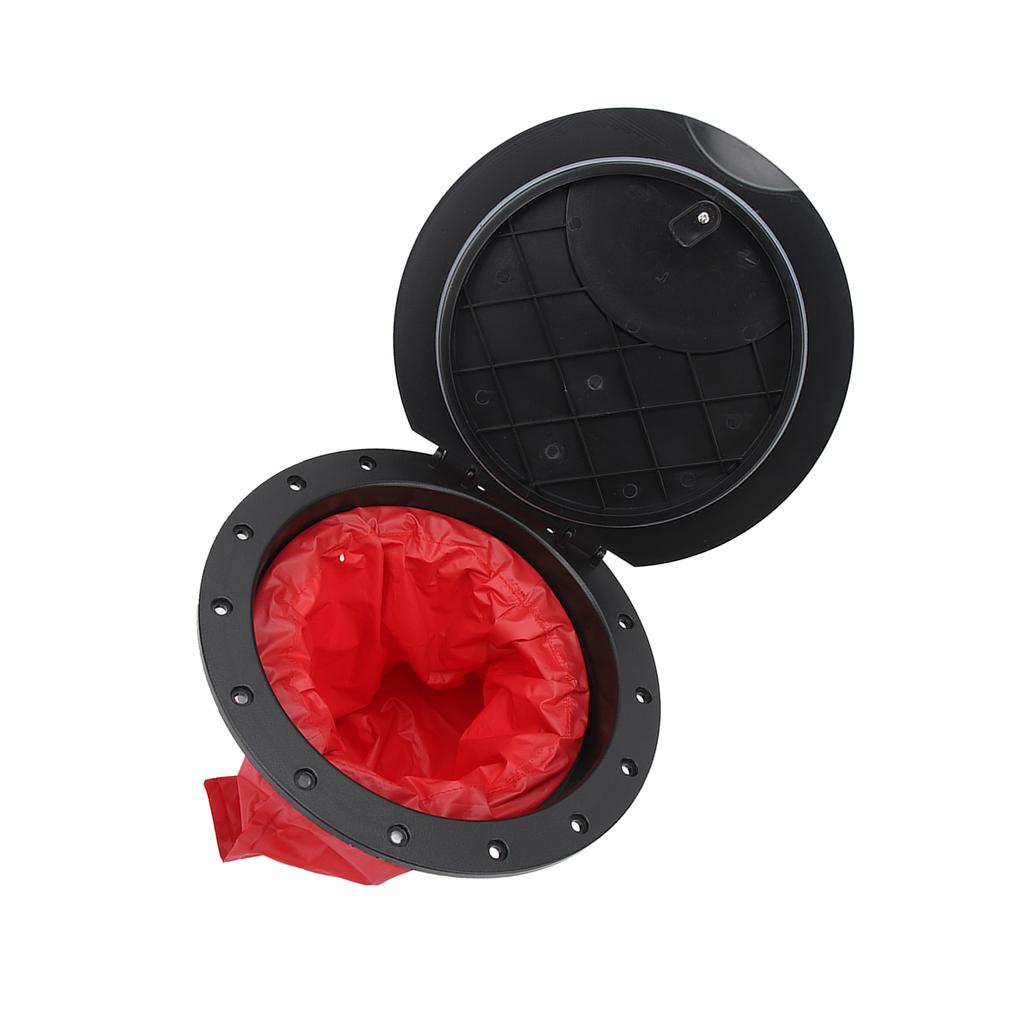 11.2 in Deck Plate Kit Deck Hatch with Storage Bag for Kayaking Yacht Fishing Boat Black