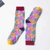 Cartoon Anime Women's Cotton High-top Mid-calf Retro Casual Sports Socks