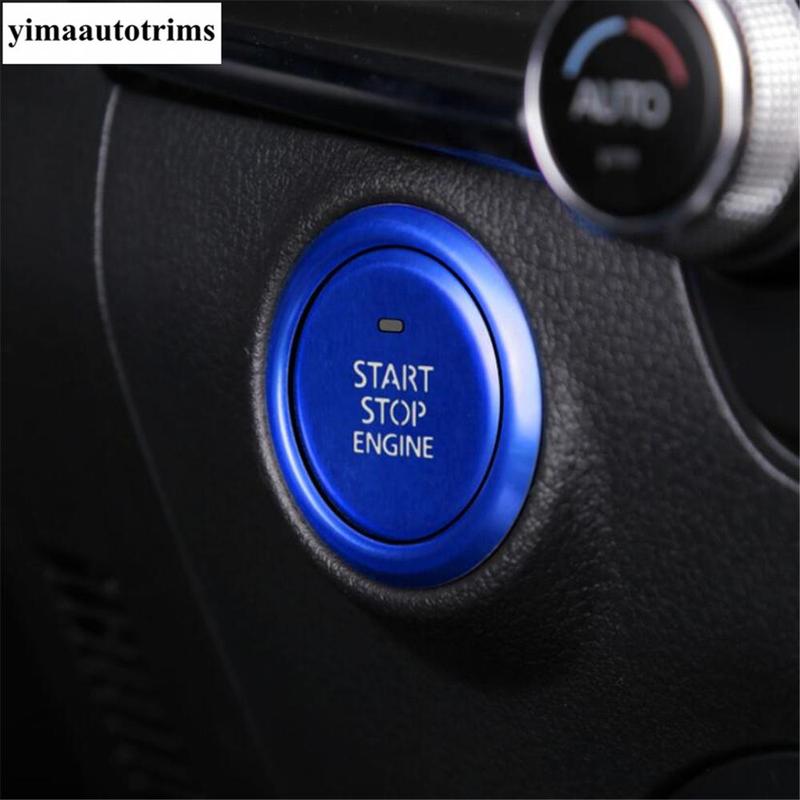 Central Control Gear Shift Multimedia Panel Start Stop Button Cover Trim Accessories For Mazda 3 - 2025 / CX-30 - 2025