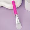 Slant Tail Rod Soft Head Silicone Mask Brush Hydrotherapy Application Mud Film Face Application Silicone Beauty Salon Film Adjustment Brush