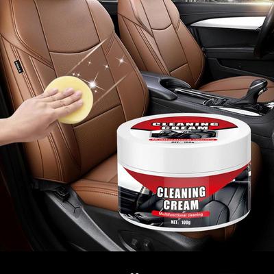Car Interior Cleaner Car Seat & Interior Cleaning Supplies 100g Car Refurbishment Repair Cream Leather Cleaner & Conditioner For