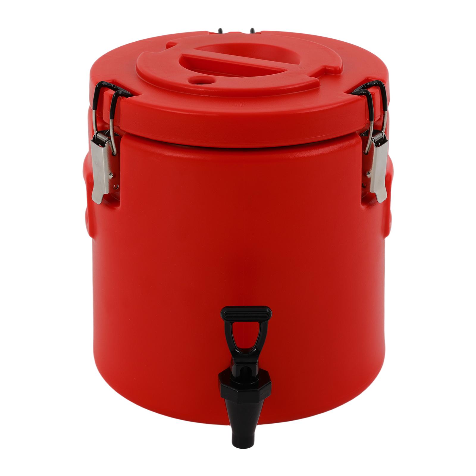 10L Insulated Beverage Dispenser, Stainless Steel Insulated Bucket, Insulated Beverage Dispenser with Faucet