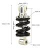 2 pezzi Ammortizzatore 100mm Molla 1500lbs Ammortizzatori Struts Smorzatore per 47cc 49cc per Mini Moto ATV Pocket Bike Scooter