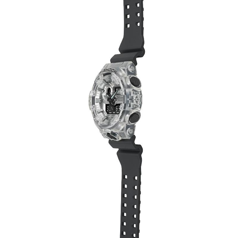 Casio G-SHOCK Erkek Reçine 200M Suya Dayanıklı Dijital Darbeye Dayanıklı Kuvars Saat GA-700SKC-1A