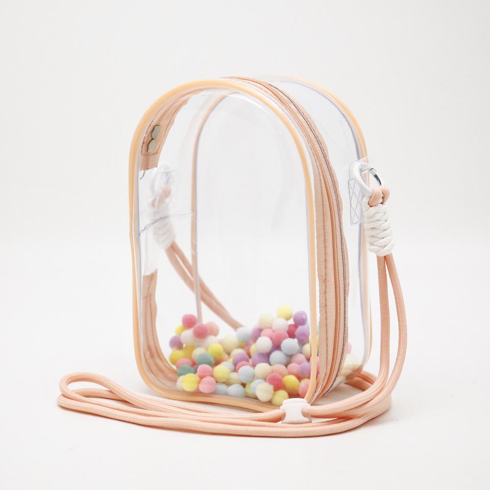 Portable Doll Storage Bag Transparent Doll Figure Display Bag Clear Pouches Suitable for Preventing Scratches
