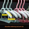 5/10/20pcs Baby Hangers Kids Room Drying Racks Non-slip Children Storage Hangers For Clothes Rack Closet Organizer for Clothes