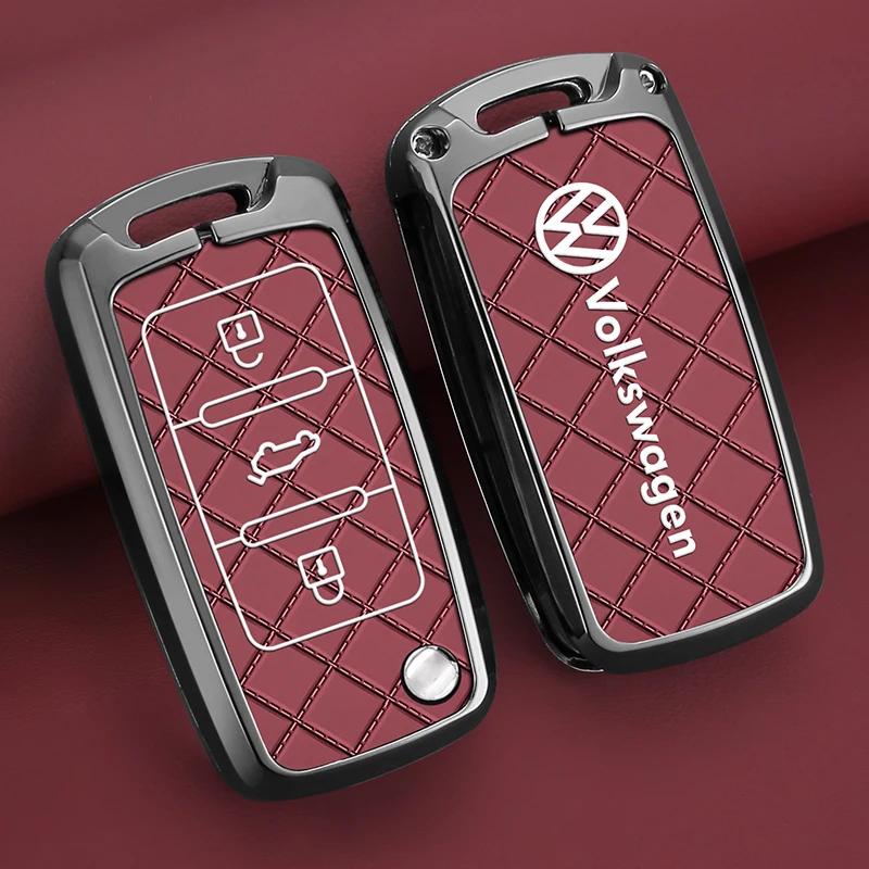 

For VW Car Remote Key Case Cover Shell For Volkswagen VW Polo Tiguan Golf Jetta Beetle Eos Scirocco Up Transporter Sharan Acce