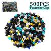 Universal Auto Fastener Kit 200-1000pcs Assorted 30 Types Bumper Door Clips Retainer Rivets for Vehicle Quick Fix