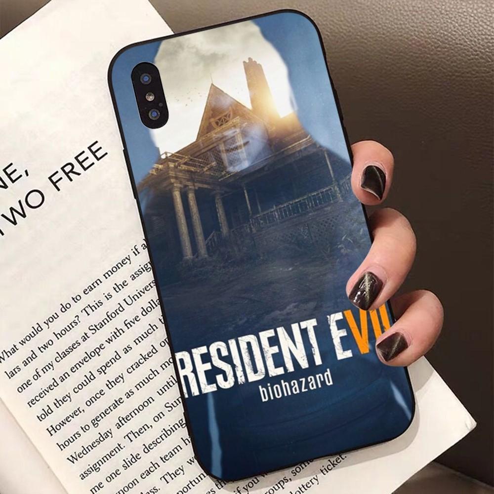 GAME E-Evils Cool R-Resident Phone Case for iPhone 15 8 7 6 6S Plus X SE 2020 XR XS 14 11 12 13 Mini Pro Max Mobile Case