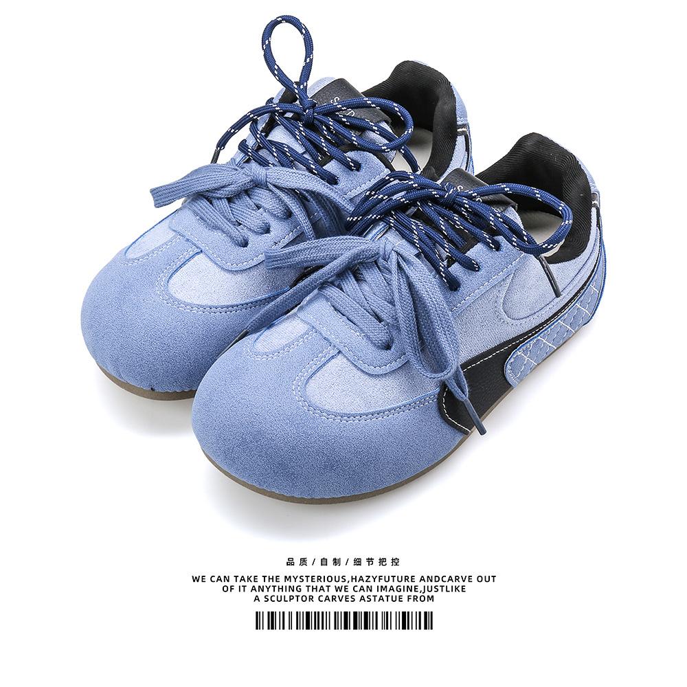 Fashion Fashion Women's Shoes 2025 Spring Platforms Sneakers Comfortable Women Vulcanize Shoes Sewing Lace Up Non Slip Casual Flats