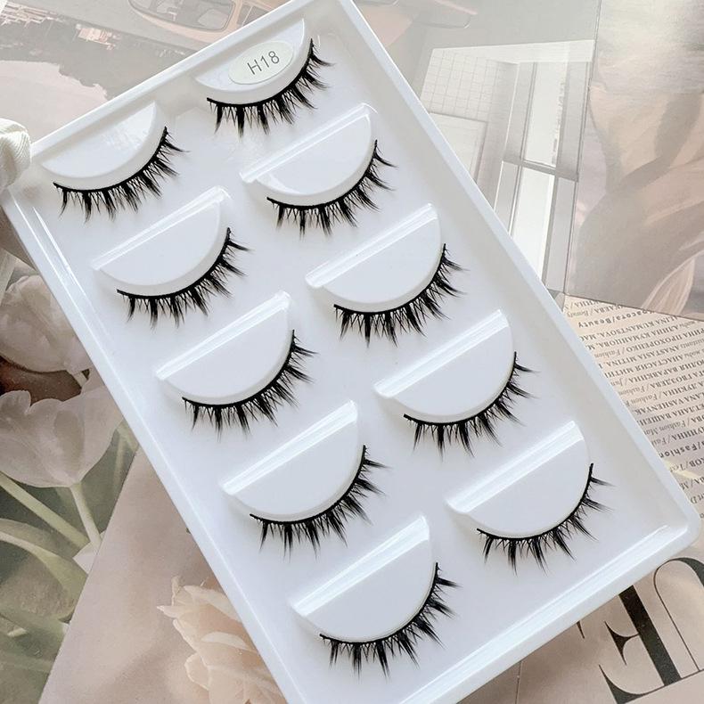 Kamyodo Short Devil Curl Manga Style False Eyelashes H18