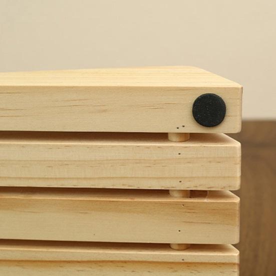 Cutter Holder Versatile Wooden Drawer Cutter Organizer Space-saving Cutter Storage Organizer for Home Kitchen