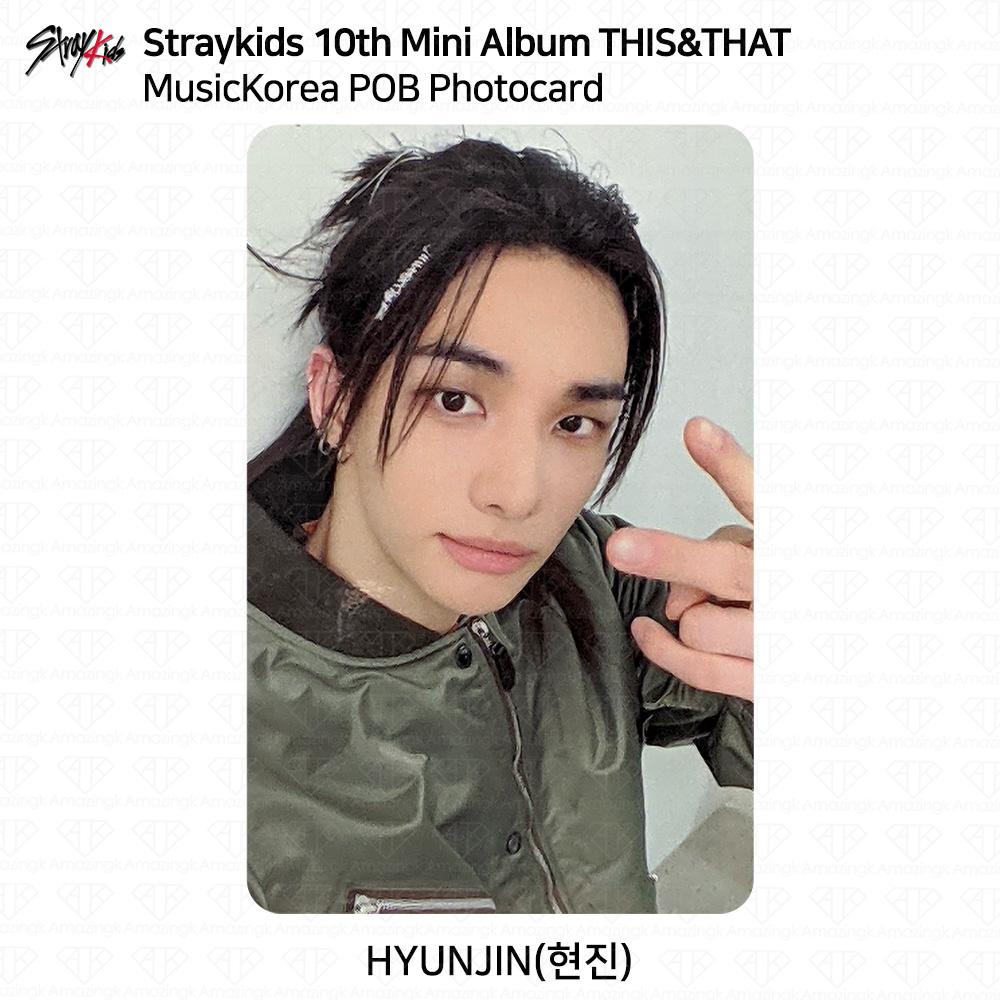 Stray Kids SKZ 10th Mini Album THIS & THAT MusicKorea POB Photocard