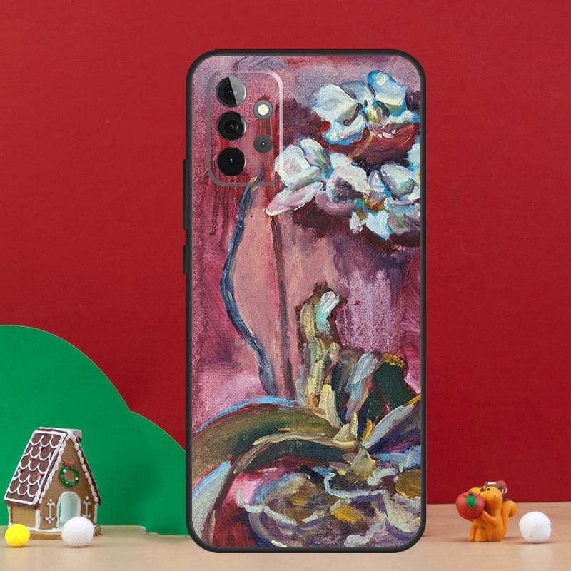 Orchid Flowers Colorful Case For Samsung Galaxy A55 A52 A32 A12 A33 A06 A16 A26 A36 A56 A15 A53 A13 A34 A54 A14 A17