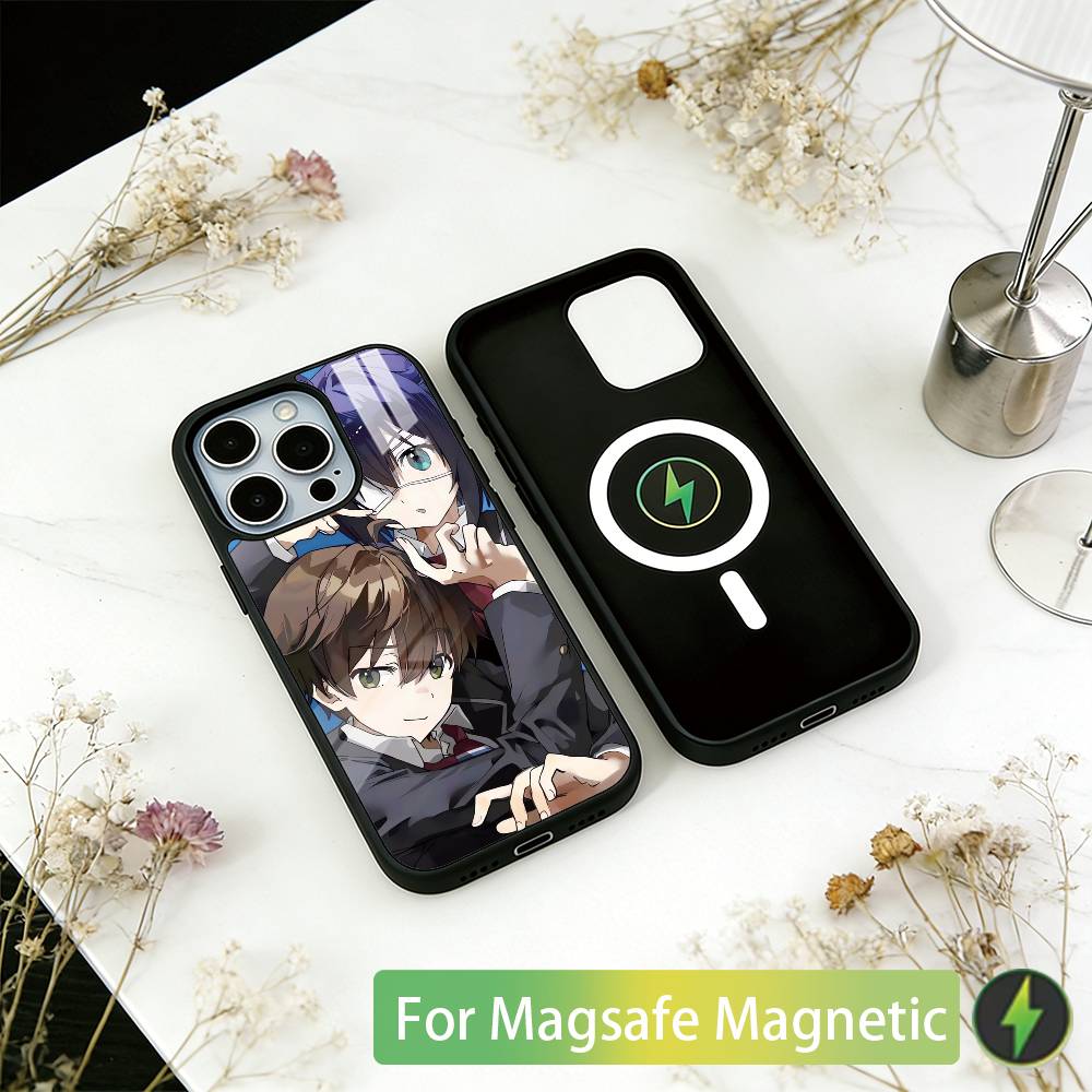 

Чехол для телефона Love, Chunibyo & Other Delusions Для iPhone 17, 16, 15, 14, 13, 12, 11 Plus, Pro Магнитный Для Magsafe Беспроводной Зарядки iPhone12