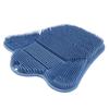 Tappetino Scrubber per Piedi con Setole Morbide Ventosa Pulitore per Piedi Doccia Montaggio a Parete