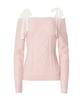 ZEROPLANET Rudy Off-Shoulder Knit [Pink]