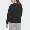 Adidas City Escape Crew Sweatshirt With Letter Logo Print Women Sweatshirt Black IP7070