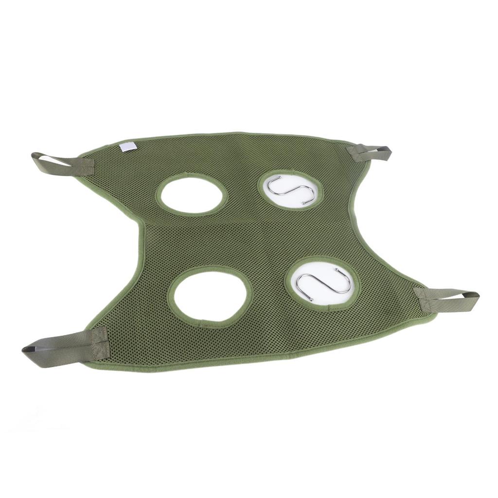 Pet Grooming Hammock Harness Dog Grooming Hammock for Dogs Cats Nail Clipping Trimming Green M