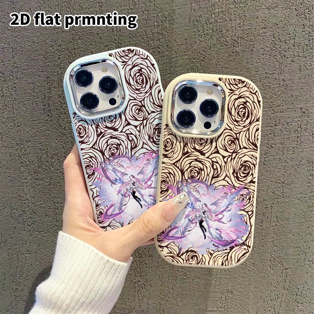 Phone Case: 2D Flat Design Suitable for iPhone 18 17 16 15 14 13 Pro, Couple Style, Game Characters, Christmas and Halloween Gifts