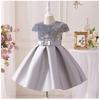 Mädchen Pailletten Prinzessinnenkleid Kinder Formelles Partykleid Hochzeit Wettbewerb Gastgeber Auftritt