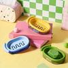 1pc Travel Soap Box Leakproof Soap Box with Lid Travel Soap Box
