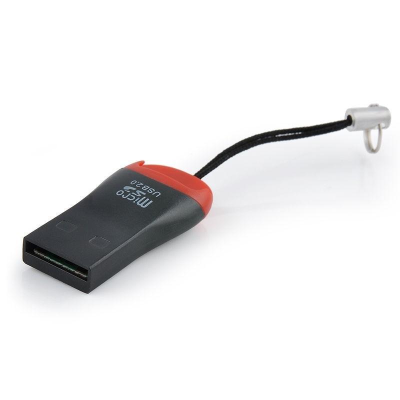High-speed Usb 2.0 Mini Micro Sd T-flash Tf M2 Memory Card Reader In Premium Quality Plastic