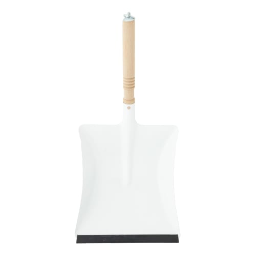 REDECKER Wood-Patterned Dustpan (White)