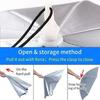 1pc Adjustable Head-Mounted Umbrella Hat for Fishing, Camping & Gardening - with Elastic Collar, for Outdoor Adventures, Camping Accessories