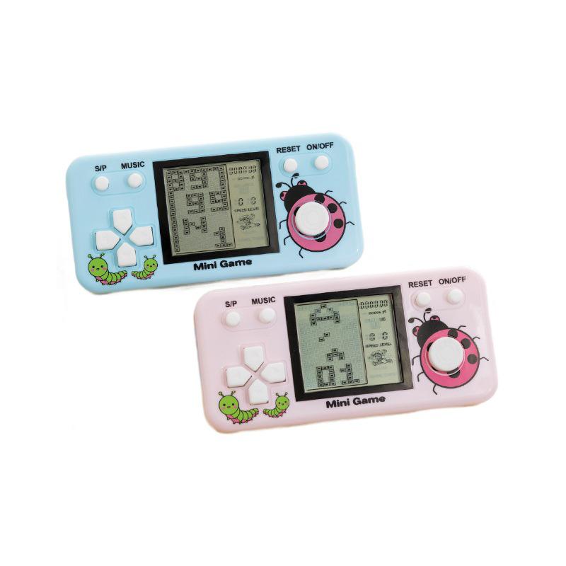 Nostalgische Klassische Handheld-Tetris-Spielkonsole für Kinder - Retro Elektronisches Spielzeug