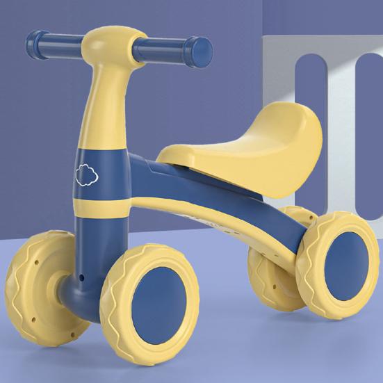 Bicicletă de echilibru pentru bebeluși pentru 45294 ani, băieți, fete, scuter pentru copii mici, 4 roți