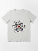 Red Hot Chili Peppers Red Rose on Center Perfect Gift Fan Essential T-Shirt