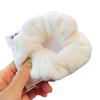 Women's Autumn/Winter Plush Pig Intestine Hair Band – Korean Style, High Elastic, Versatile Fur Hair Accessory