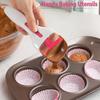 2pcs Cupcake Batter Scoop for Elegant Baking, Pastry & Cake Decorating