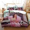 Personality Sanah Polish Singer New Bedding Set Soft Duvet Cover Pillowcase Music Fans Bedroom Home Decor