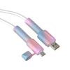 Flexible Phone Chargers Cord Savers Soft Silicone Data Line Protectors Prevents Fraying For Multiple Device Types