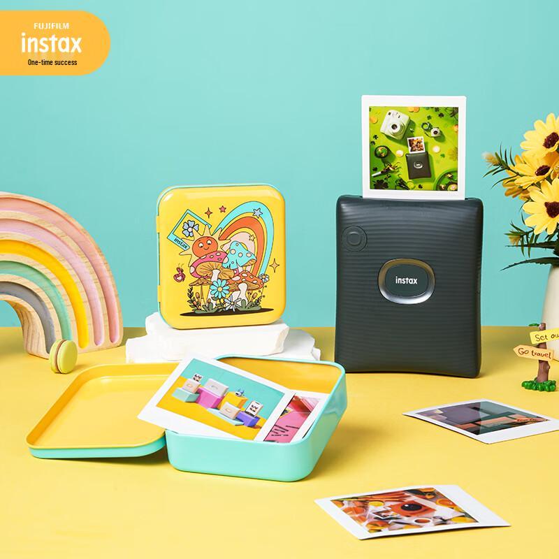 INSTAX Mini Photo Paper Storage Box - Rainbow Mushroom (CN version)
