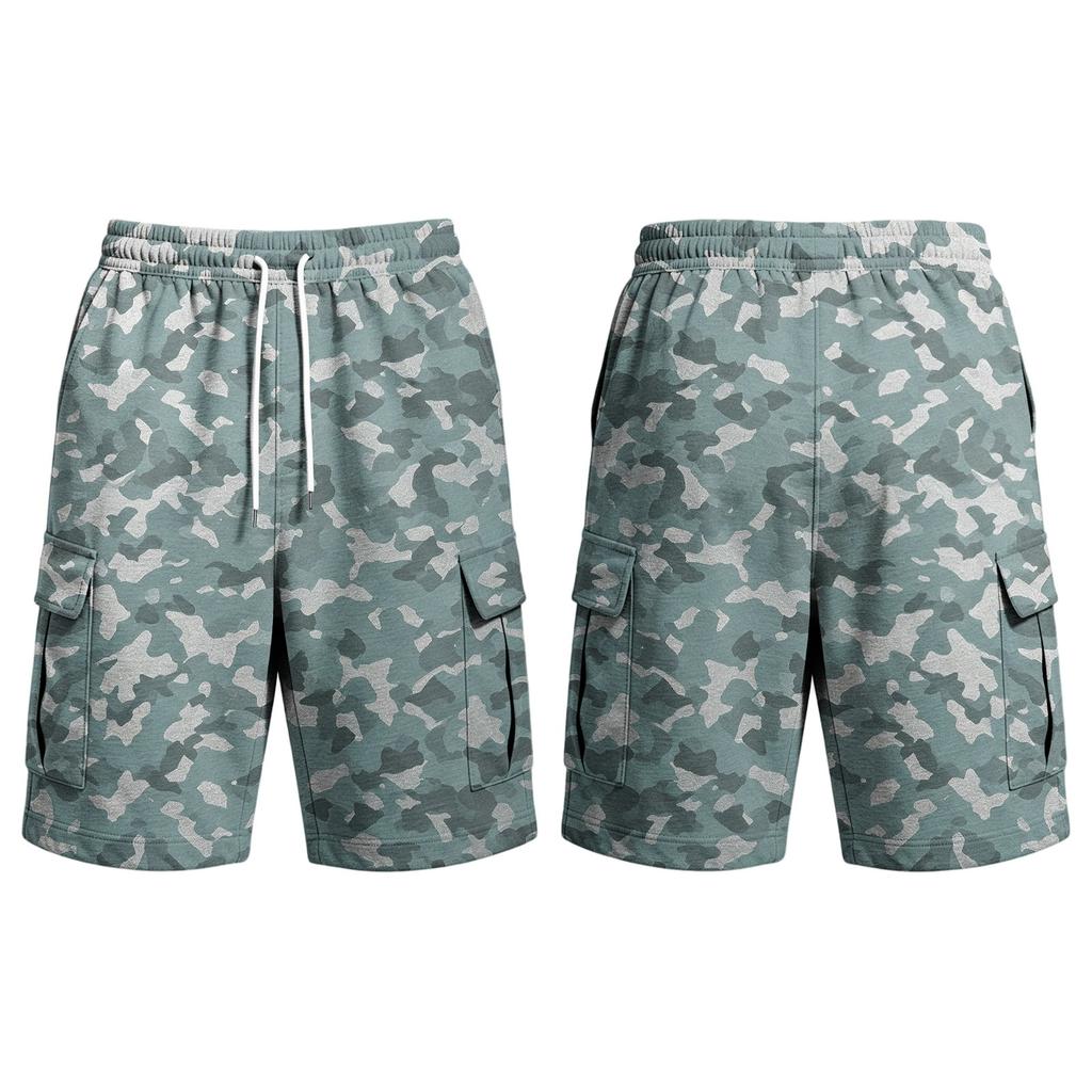 Men's Cargo Shorts with Multiple Pockets Loose Fit Straight Leg Casual Outdoor Work Shorts