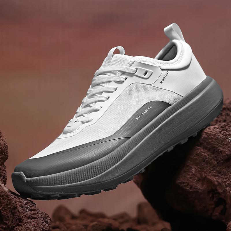 Outdoor hiking shoes sports thick-soled shock absorption breathable daily casual running shoes classic