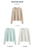 Heavy Industry Cashmere Crochet Hollow Cardigan - Women's Autumn/Winter Loose Knit Fashion Sweater Coat