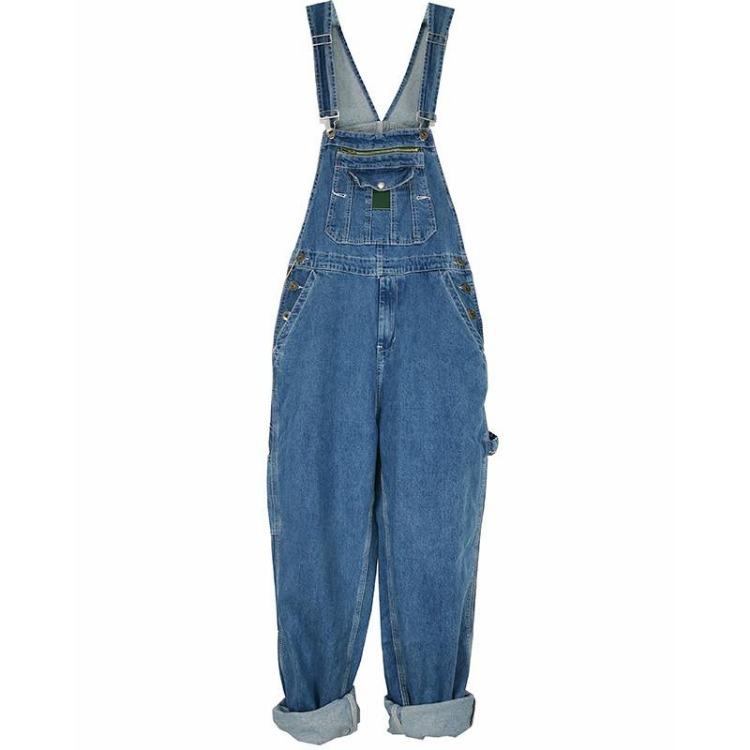 

Men s Plus Size Blue Jeans Overalls Jumpsuit Work Clothes Hot Denim Overalls Large Size Available 30 32 34 36 38 40 42 44 46 48 50 50 світло-синій колір