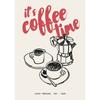 Modern Trendy Retro Vintage Chic Coffee Espresso Wall Art Prints Canvas Painting Poster Picture for Office Kitchen Home Decor