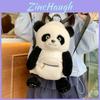 Panda Plüsch Rucksack Cartoon Weiche Puppe Tasche mit Reißverschluss für den täglichen Gebrauch