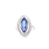 Natural Tanzanite Gemstone 925 Sterling Silver Pretty Jewelry Ring For Women RR-26-9