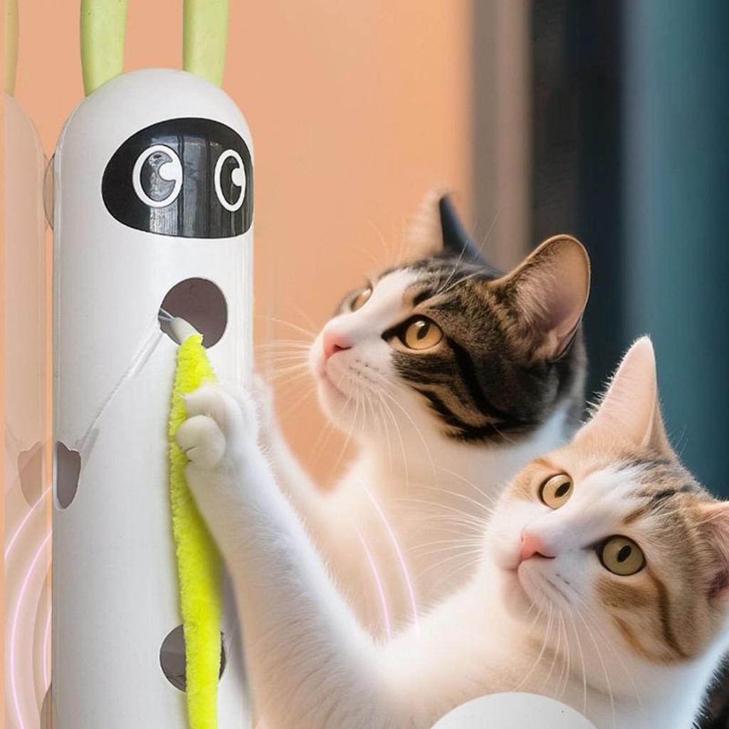 Interactive Cat Toy Smart Kitten Exercise Toy Automatic Game for Cognitive Training Brain Boosting Enrichment Boredom Relief